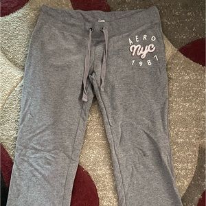 Grey aeropostale sweats that flair